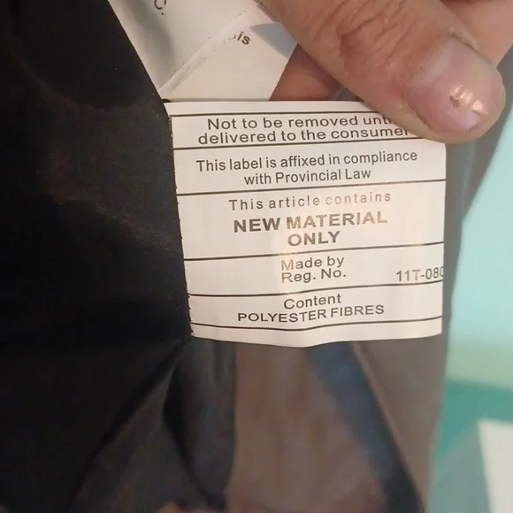 NWOT quilted Italian leather jacket - Picture 9 of 11